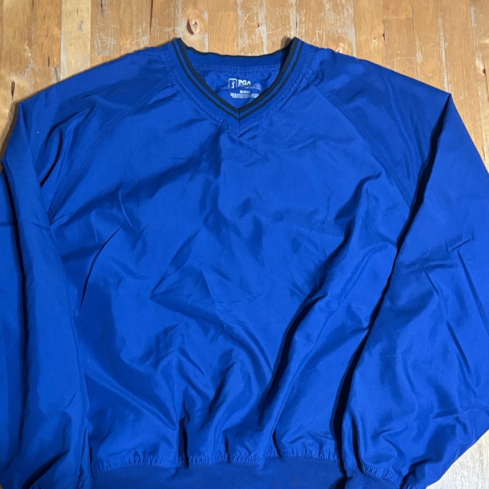 PGA Tour Men's pullover windbreaker